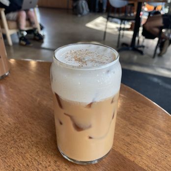 Loki Coffee - Pumpkin spice chai with pumpkin cold foam and oat milk - Cafes Near Me - Salt Lake City, Utah Loki Coffee - Pumpkin spice chai with pumpkin cold foam and oat milk - Cafes Near Me - Salt Lake City, Utah