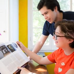 Custom Academic Coaching - A CAC tutor with a student