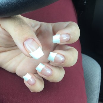 Top 10 Nails & Spa - Gel French tip, only the color. Love how they came out! I didn't catch the girls name, but she did good! - Nail Salons Near Me - Riverside, California Top 10 Nails & Spa - Gel French tip, only the color. Love how they came out! I didn't catch the girls name, but she did good! - Nail Salons Near Me - Riverside, California
