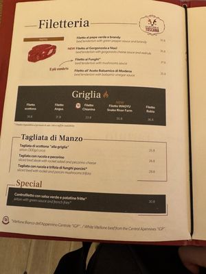 Menu photo 6 Trattoria Dalloste Florence, FI