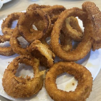 R Burgers - $8.50 for overcooked onion rings - Burgers Near Me - Las Vegas, Nevada