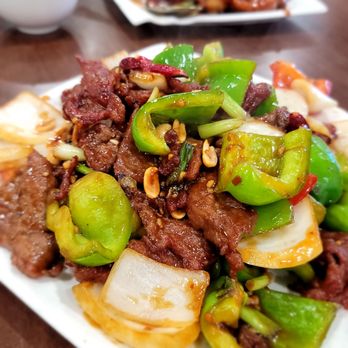 Golden Pheasant - Kung Pao beef. Look at the giant bell peppers and onions, hip hip hooray! - Chinese Near Me - Torrance, California Golden Pheasant - Kung Pao beef. Look at the giant bell peppers and onions, hip hip hooray! - Chinese Near Me - Torrance, California