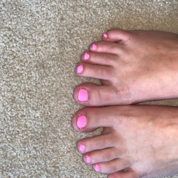 Not evenly painted and looks poorly done up close. I got shellac for this also.