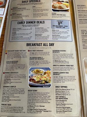 Menu photo 3 Cracker Barrel Old Country Store Ocala, FL