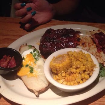 Bobby Q - Baby back ribs with grilled corn and baked potato! - Barbeque Near Me - Phoenix, Arizona