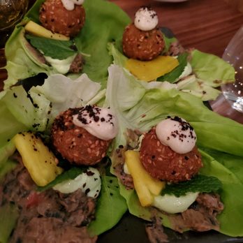 Sarma - Sweet potato falafel - Middle Eastern Near Me - Somerville, Massachusetts Sarma - Sweet potato falafel - Middle Eastern Near Me - Somerville, Massachusetts