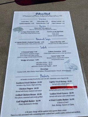 Menu photo 6 Pelican Bend Naples, FL
