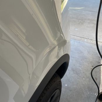 Dent Pro Mobile - Before dent repair - Body Shops Near Me