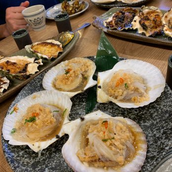 The Fish Man - Steamed scallops with garlic - Seafood Near Me - Richmond, British Columbia