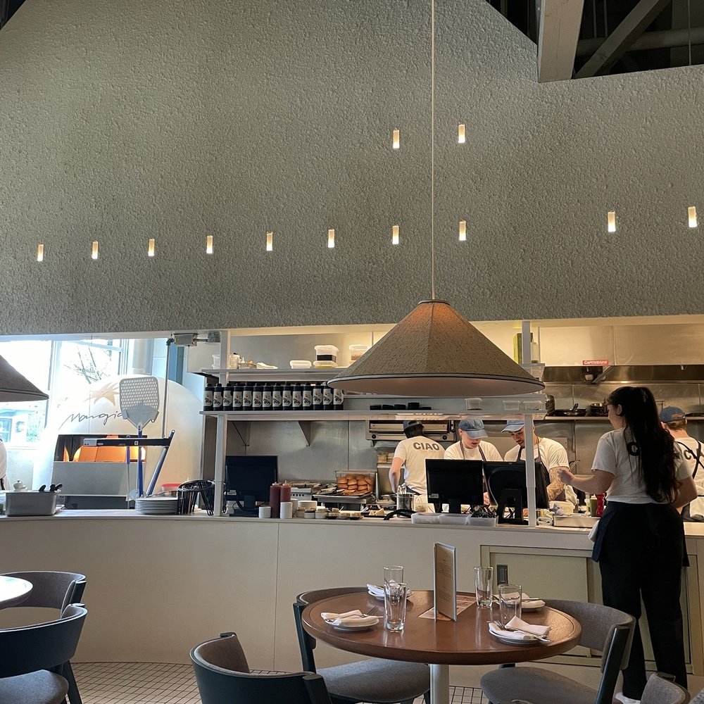 The open kitchen The open kitchen