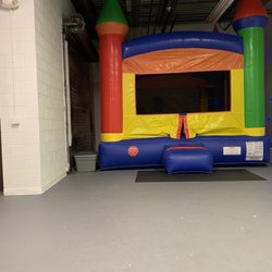 Cold bouncy area