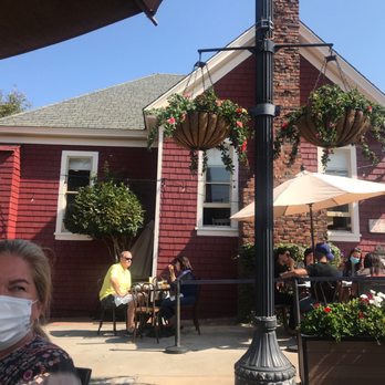Red House Cafe - Red house cafe from our table. - Breakfast & Brunch Near Me - Pacific Grove, California Red House Cafe - Red house cafe from our table. - Breakfast & Brunch Near Me - Pacific Grove, California