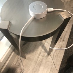 Peak OMS & Dental Implant Center - A convenient charging station - but bring your cord, as the station is set with an iPad charging cable with another open USB port.