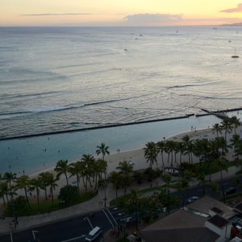 Aston Waikiki Beach Tower - Makai View from penthouse 40th Floor. Aston Waikiki - Hotels Near Me - Honolulu, Hawaii