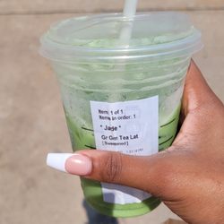 Tomball Nails - Starbucks with Nails lol