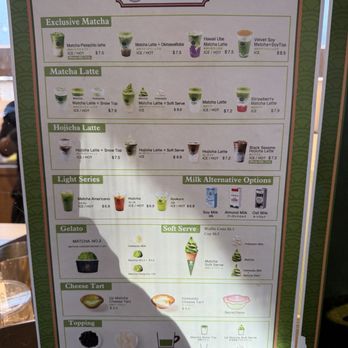 Maruwu Seicha - Menu - Desserts Near Me - Palo Alto, California