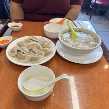 Dumpling House - B6. Wonton Soup C5. Shrimp and Chicken Dumplings - Pan Asian Near Me - Sacramento, California Dumpling House - B6. Wonton Soup C5. Shrimp and Chicken Dumplings - Pan Asian Near Me - Sacramento, California