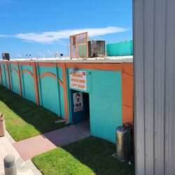 Joyland Amusement Center - Outside view from the ocean side