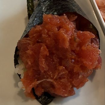Sumi Sushi  - Spicy tuna hand roll.  It was good but had some kick to it. - Sushi Bars Near Me - Carson City, Nevada