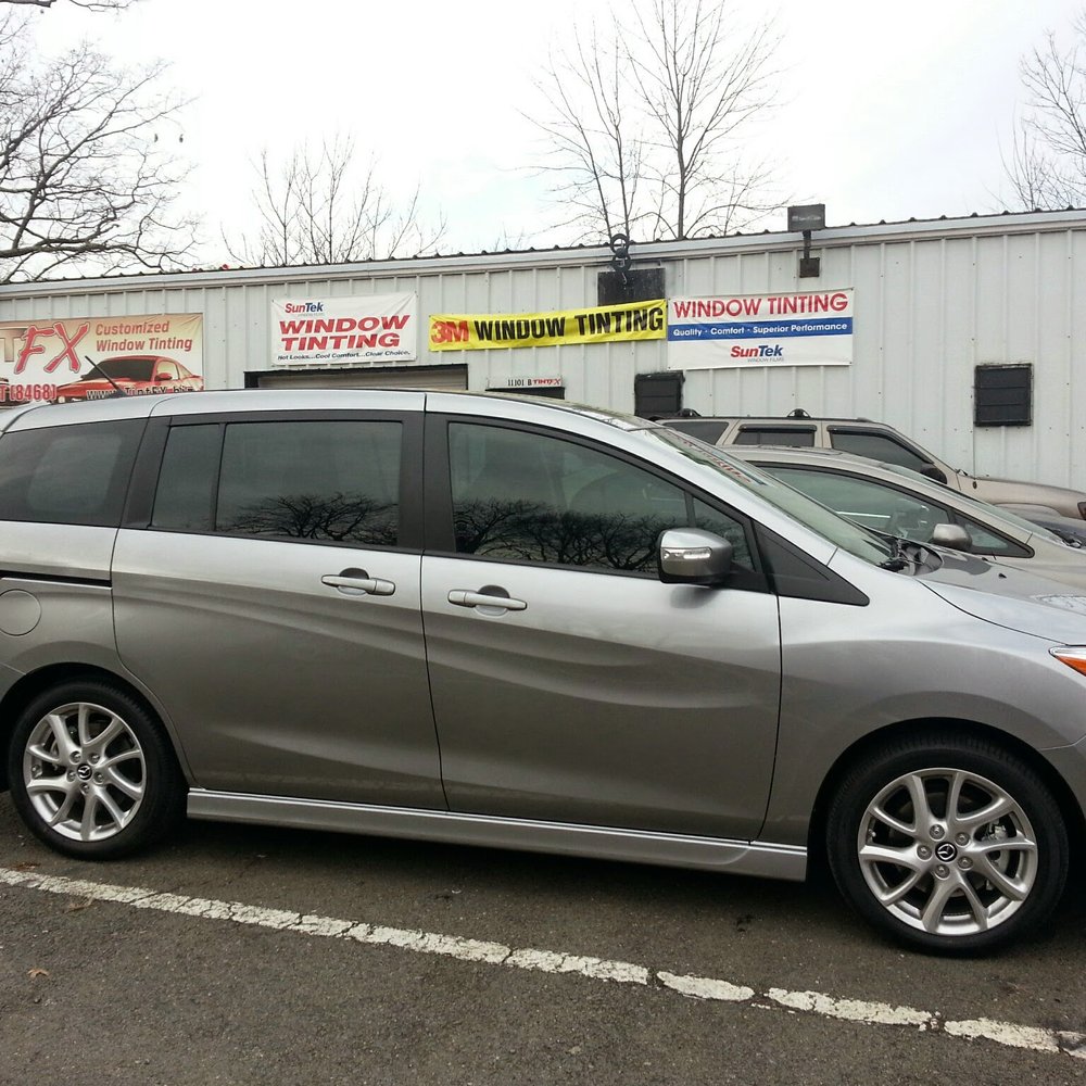 TintFX - 2014 Mazda 5. Suntek CXP 35% in the front, 20% in the back. - Car Window Tinting Near Me - Nokesville, Virginia TintFX - 2014 Mazda 5. Suntek CXP 35% in the front, 20% in the back. - Car Window Tinting Near Me - Nokesville, Virginia