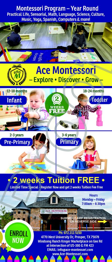 Ace Montessori - childcare center in Prosper, TX