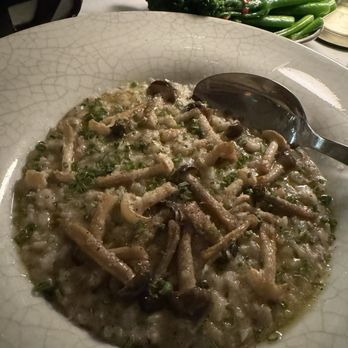 LPM Restaurant & Bar - Mushroom Risotto- risotto aux champignons - French Near Me - Miami, Florida LPM Restaurant & Bar - Mushroom Risotto- risotto aux champignons - French Near Me - Miami, Florida