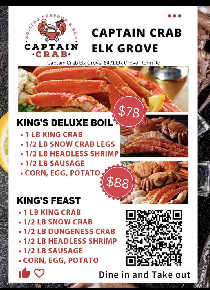 CAPTAIN CRAB 296 Photos & 164 Reviews 8471 Elk Grove Florin Rd, Elk