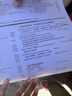 Menu photo 4 Gott's St. Helena Saint Helena, CA