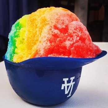 Snow Pebbles - rainbow shaved ice in a dodgers helmet - Street Vendors Near Me - Los Angeles , California Snow Pebbles - rainbow shaved ice in a dodgers helmet - Street Vendors Near Me - Los Angeles , California
