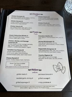 Menu photo 1 Valentino’s Pasta and Wine Ottawa, IL Menu photo 1 Valentino’s Pasta and Wine Ottawa, IL