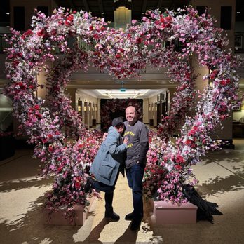 LIBRARY BAR - The lobby is decorated for Valentine's Day. My wife loved it so much we took photos. - Lounges Near Me - Toronto, Ontario