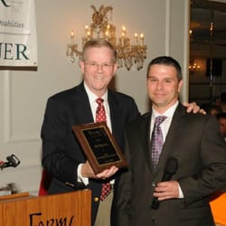 EM Electrical Contractors - SCARC award for "Friend in the Community" at Perona Farms.