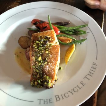 The Bicycle Thief - Atlantic salmon - Italian Near Me - Halifax, Nova Scotia