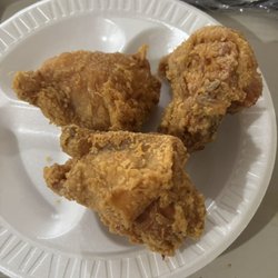 Backporch Steak & Seafood - This is the most delicious fried chicken I've ever had.