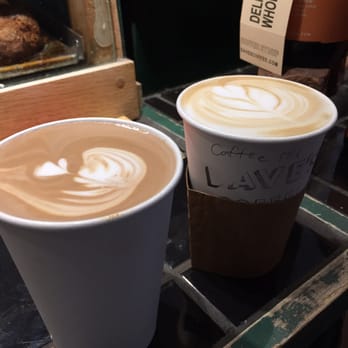 Dave's Coffee - A mocha and a coffee milk latte. - Coffee & Tea Near Me - Charlestown, Rhode Island Dave's Coffee - A mocha and a coffee milk latte. - Coffee & Tea Near Me - Charlestown, Rhode Island