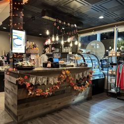The Roasted Bean - Counter and Pastry Case