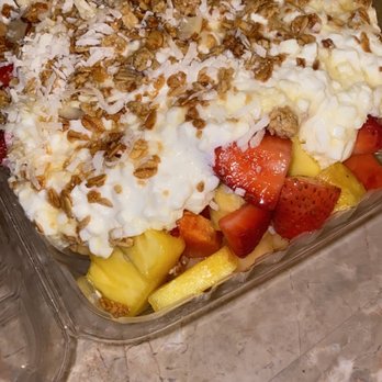 Fruteria Acapulco 2 - Fruit salad with cottage cheese granola and honey - Fruits & Veggies Near Me - San Diego, California Fruteria Acapulco 2 - Fruit salad with cottage cheese granola and honey - Fruits & Veggies Near Me - San Diego, California