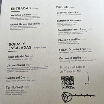 La Mo - Menu - Breakfast & Brunch Near Me - Turlock, California