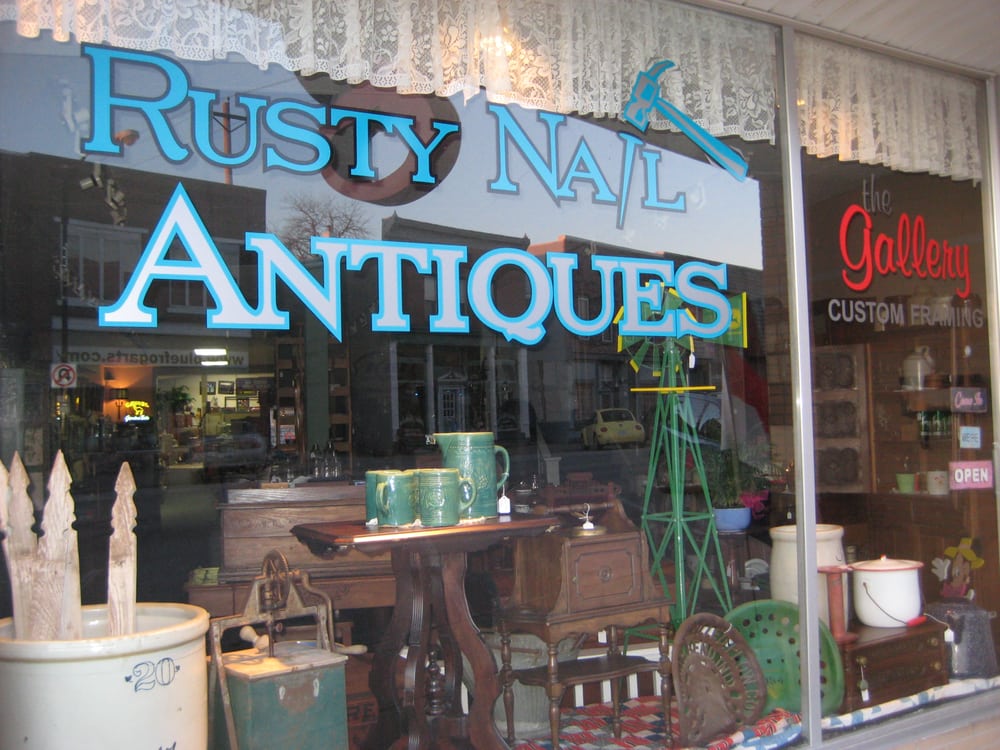 RUSTY NAIL ANTIQUES Updated October 2024 110 E Main St, Lamoni