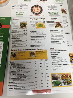Menu photo 3 George's Greek Grill Los Angeles, CA Menu photo 3 George's Greek Grill Los Angeles, CA