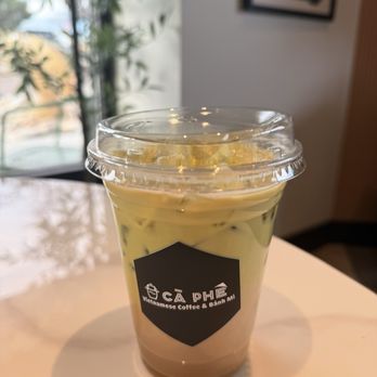 Ca Phe - Pistachio latte - Coffee & Tea Near Me - Northglenn, Colorado