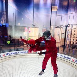iFLY Indoor Skydiving - Baltimore - 1st flight at 5 years old :)
