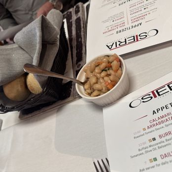 Osteria - Table items to share - Italian Near Me - Greensboro, North Carolina