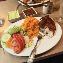 Quarter of Juanita's Chicken