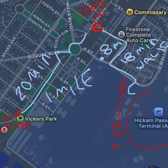 Navy Gateway Inns & Suites - Just to visually show you on the map my route - Hotels Near Me - JBPHH, Hawaii Navy Gateway Inns & Suites - Just to visually show you on the map my route - Hotels Near Me - JBPHH, Hawaii
