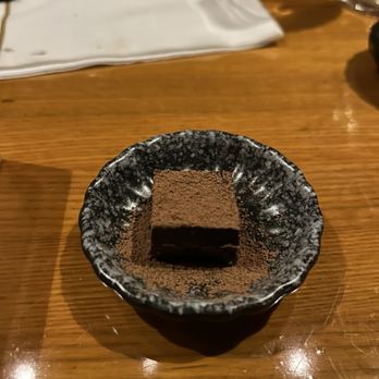 Dozo Omakase and Handroll - chocolate fudge - Sushi Bars Near Me - Dallas, Texas Dozo Omakase and Handroll - chocolate fudge - Sushi Bars Near Me - Dallas, Texas