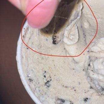 Cold Stone Creamery - hair in my ice cream - Ice Cream & Frozen Yogurt Near Me - Midlothian, Virginia