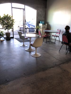 Photo of Lunch Bang - Santa Ana, CA, US. Inside the Restuarant, has 5 tables, and plenty of chairs