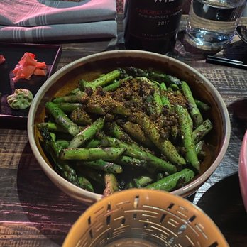 Modita - Grilled Asparagus v crunchy, could have a little more flavor - Sushi Bars Near Me - Indianapolis, Indiana
