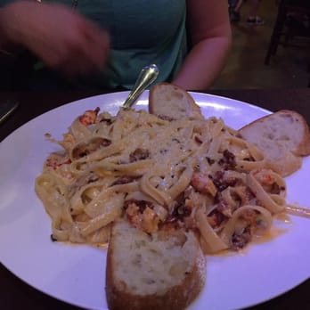 The Red Brick Tavern - Crawfish fettuccine was great. - Breakfast & Brunch Near Me - Conroe, Texas